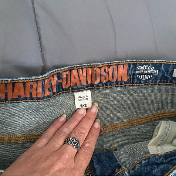 Men's Harley Davidson Jeans (36*30) - Picture 3 of 5